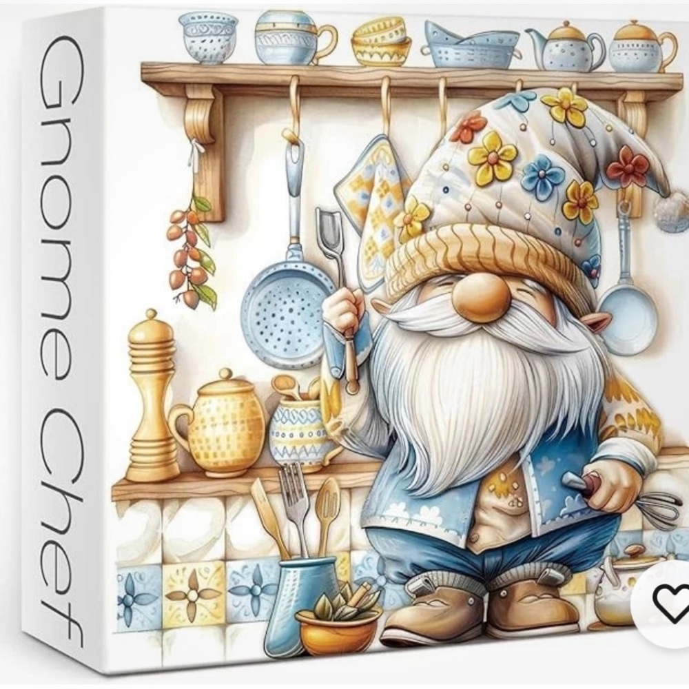Gnome Chef Jigsaw Puzzle. 1000 Pieces. Ages 14+.